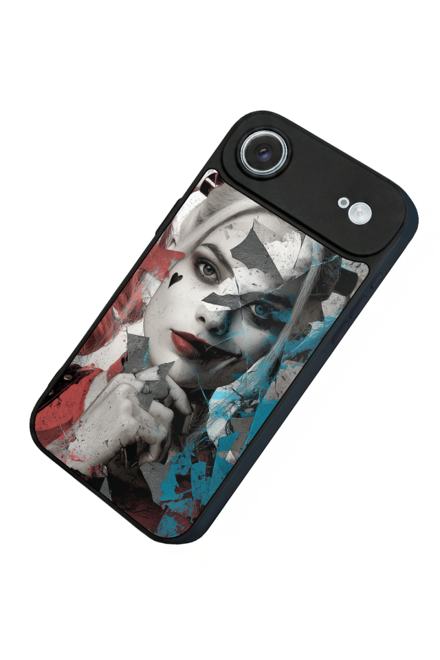 iPhone 17 Air Uyumlu HarleyQueen Tasarımlı Glossy Premium Kılıf