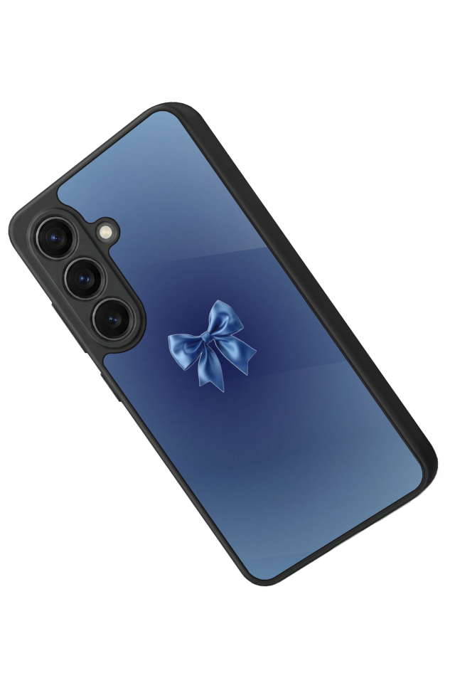 Samsung Galaxy S26 Uyumlu Kurdele Tasarımlı Glossy Premium Kılıf