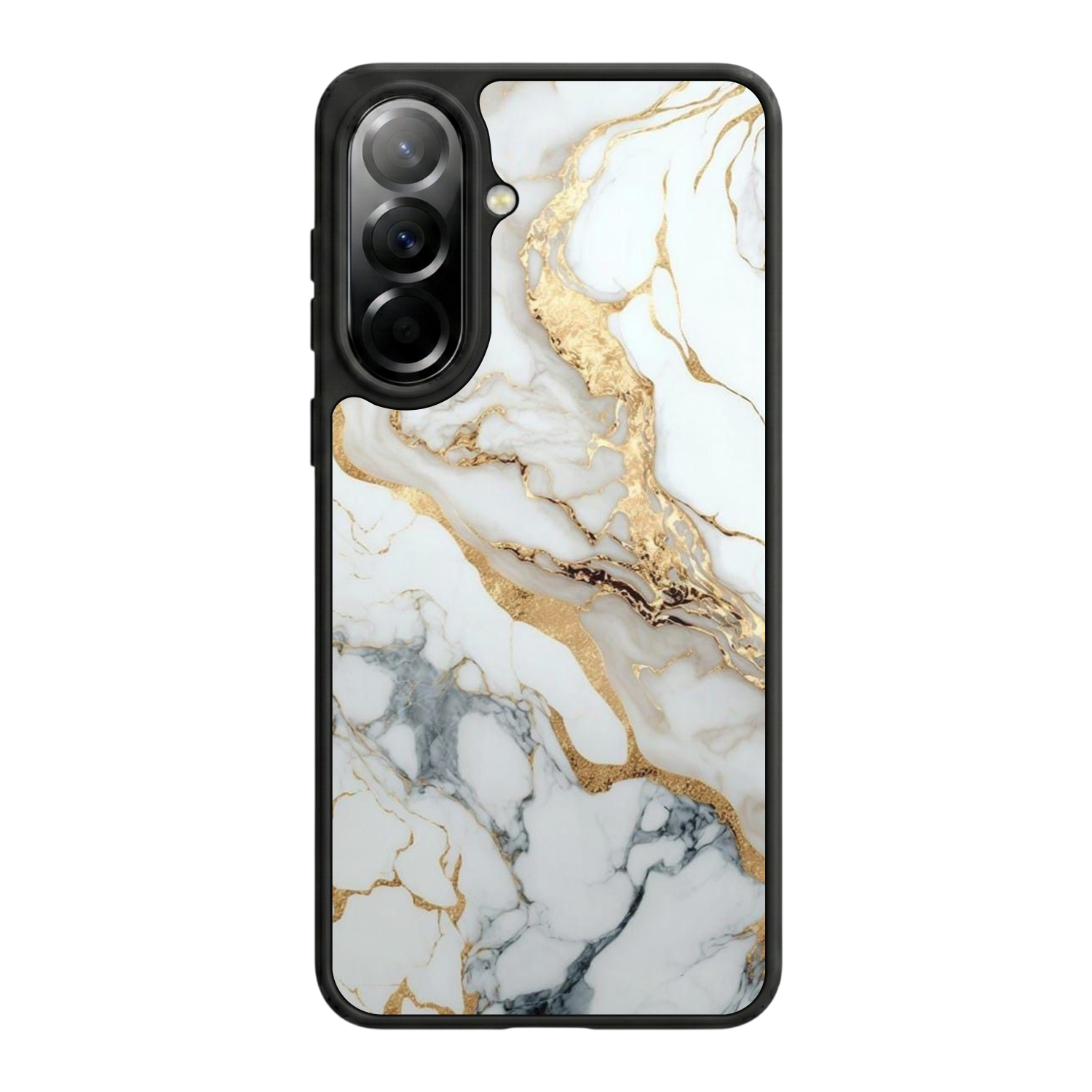Samsung Galaxy A57 Uyumlu Mermer Marble Tasarımlı Glossy Premium Kılıf