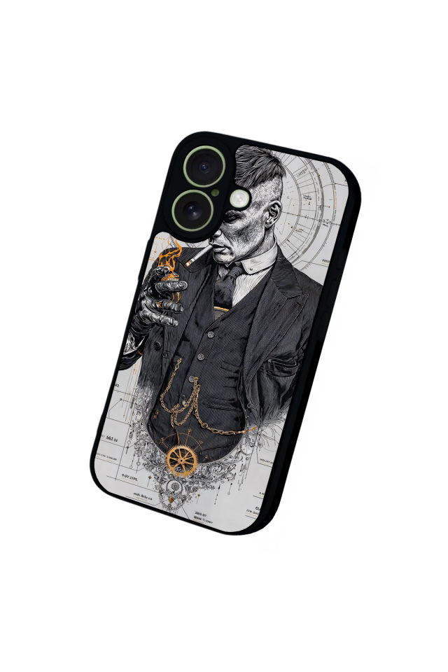 iPhone 17 Uyumlu Peaky Blinders Tasarımlı Glossy Premium Kılıf