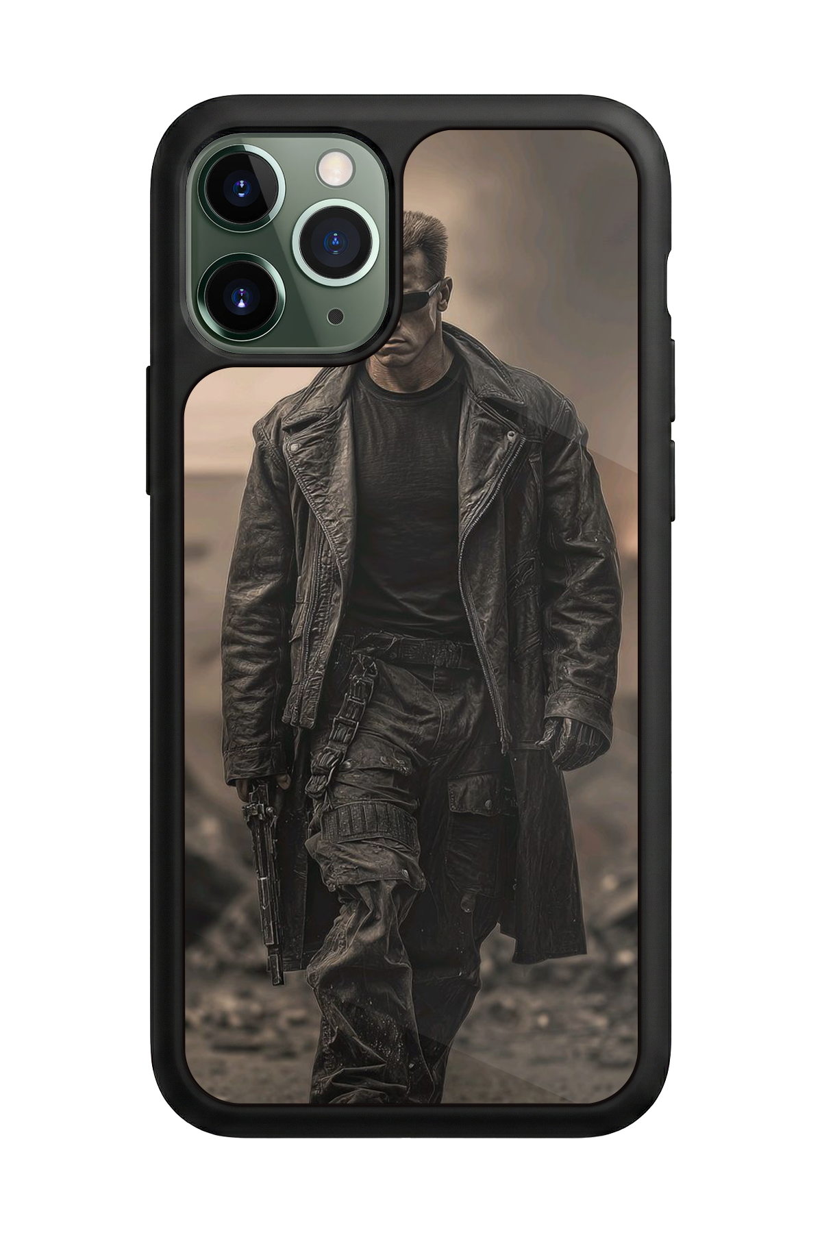 iPhone 11 Pro Uyumlu Terminator Tasarımlı Glossy Premium Kılıf
