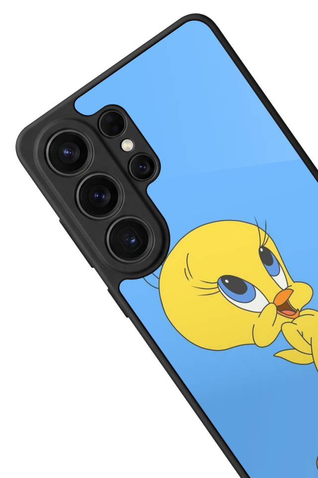 Samsung Galaxy S26 Ultra Uyumlu Tweety Tasarımlı Glossy Premium Kılıf