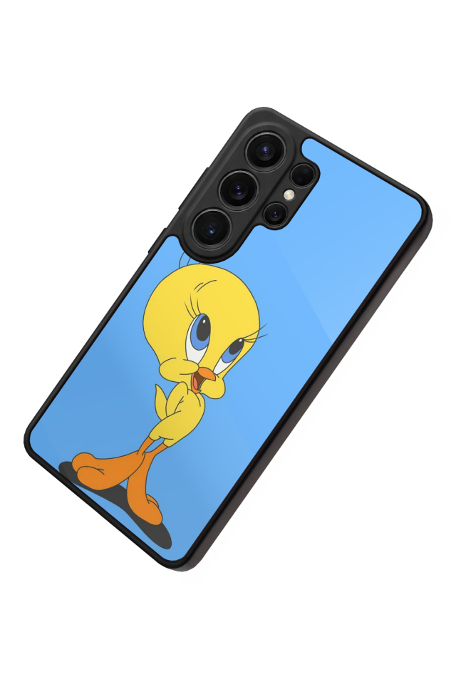Samsung Galaxy S26 Ultra Uyumlu Tweety Tasarımlı Glossy Premium Kılıf