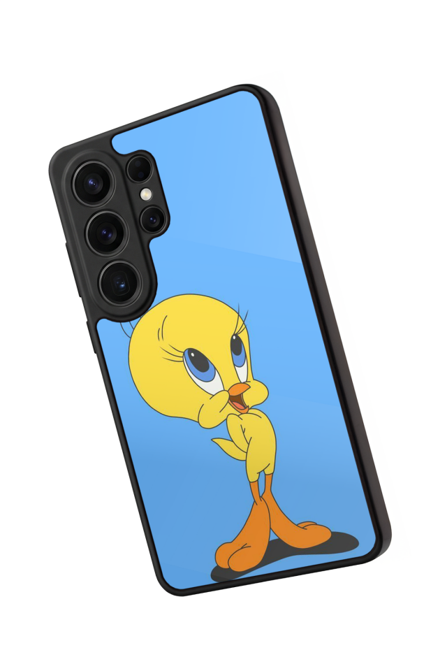 Samsung Galaxy S26 Ultra Uyumlu Tweety Tasarımlı Glossy Premium Kılıf