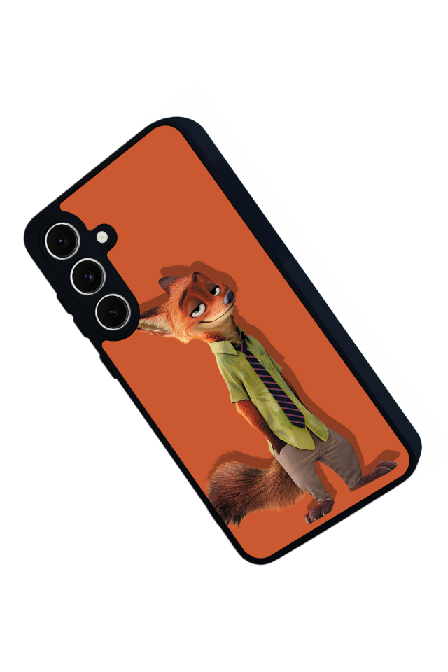 Samsung Galaxy S24 FE Uyumlu Zootropolis Tasarımlı Glossy Premium Kılıf
