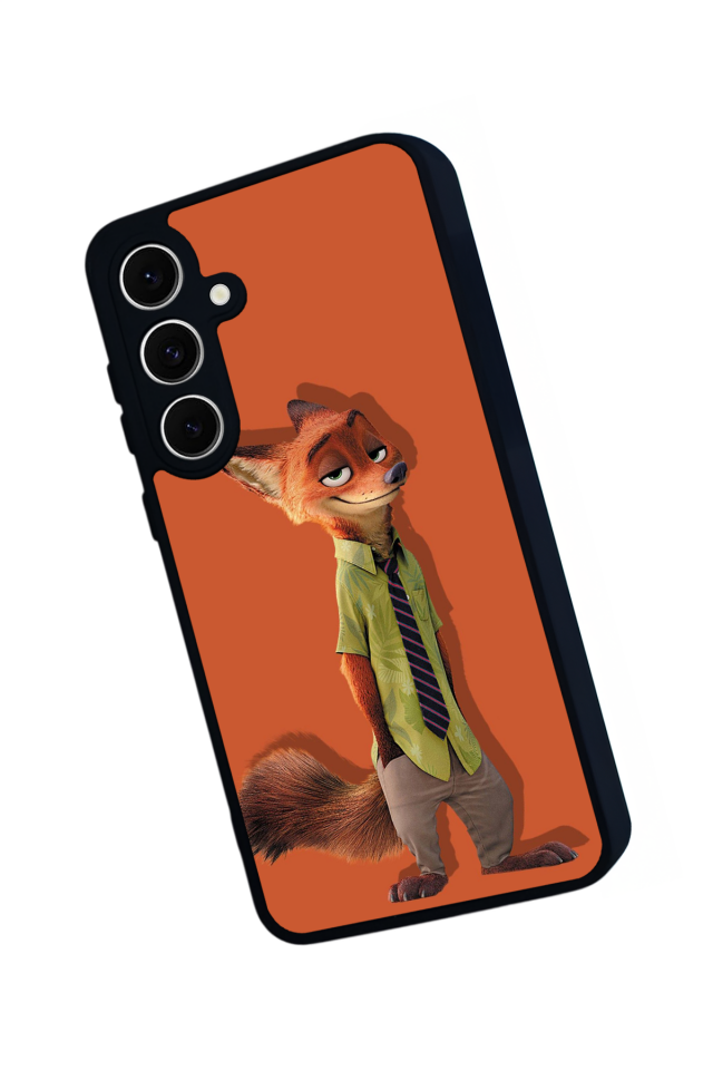 Samsung Galaxy S24 FE Uyumlu Zootropolis Tasarımlı Glossy Premium Kılıf