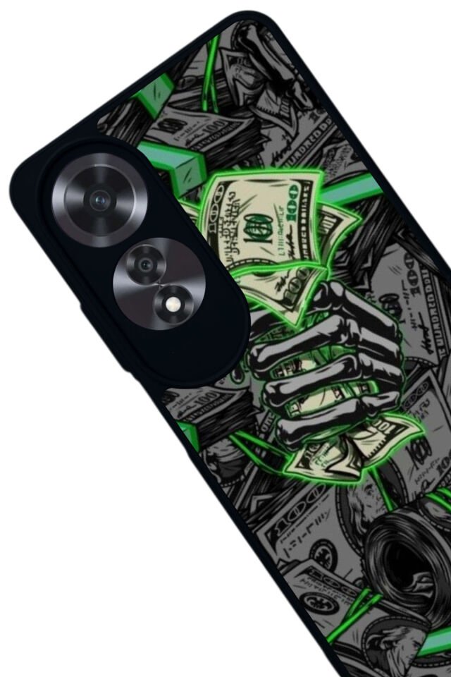 Oppo A60 Mat Siyah uyumlu Kılıf – Yumuşak Silikon, Koruyucu, Şok Emici Kapak