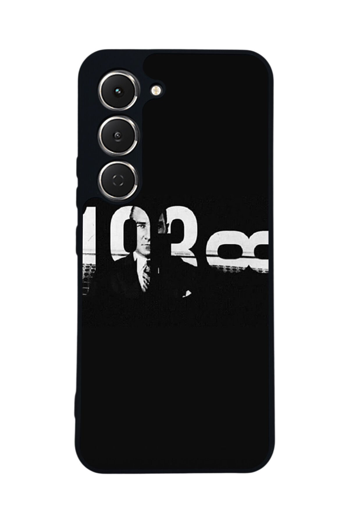 Tecno Spark 40 Pro Uyumlu Mustafa Kemal Ataturk Tasarımlı Glossy Premium Kılıf