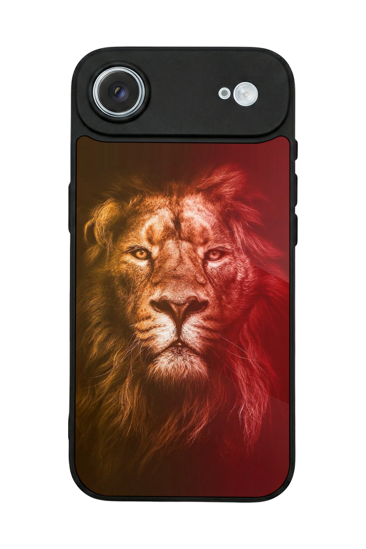 iPhone 17 Air Uyumlu Aslan Tasarımlı Glossy Premium Kılıf