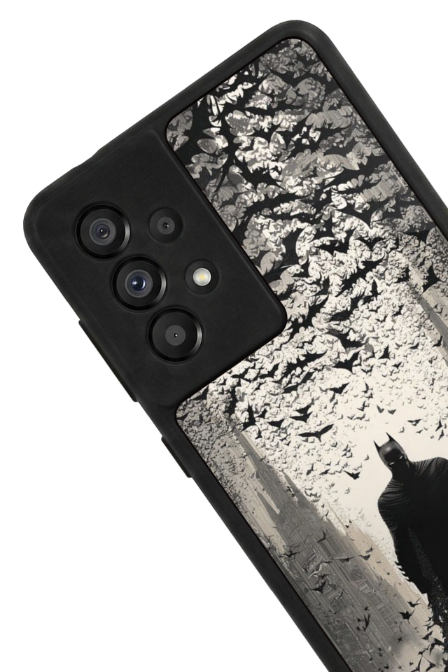 Samsung Galaxy A73 Uyumlu Batman Tasarımlı Glossy Premium Kılıf