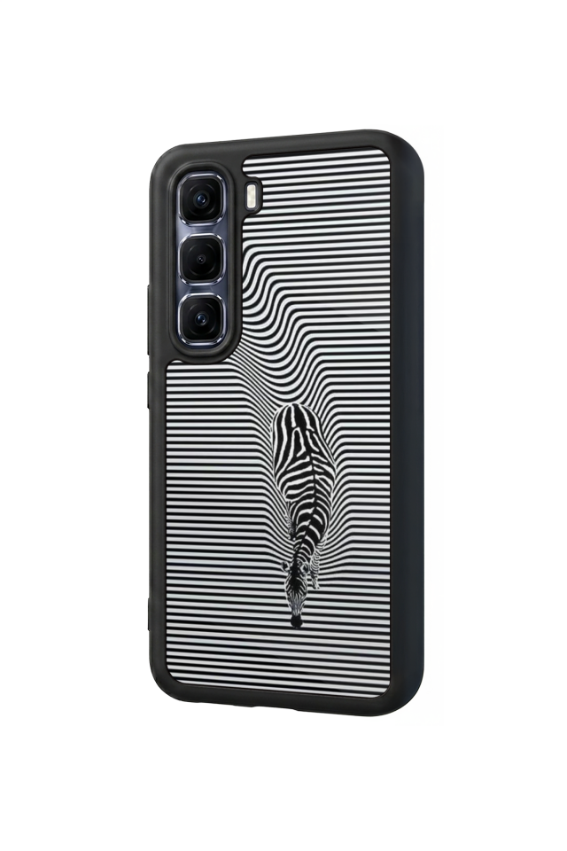 Infinix Hot 60 Pro Plus Uyumlu Çizgi Sanatı Tasarımlı Glossy Premium Kılıf