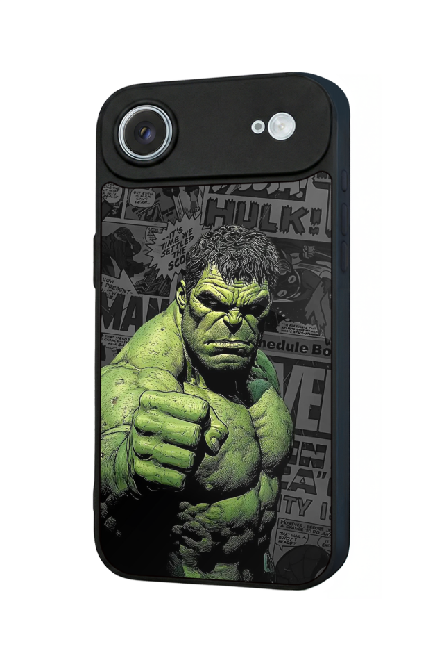 iPhone 17 Air Uyumlu Hulk Tasarımlı Glossy Premium Kılıf