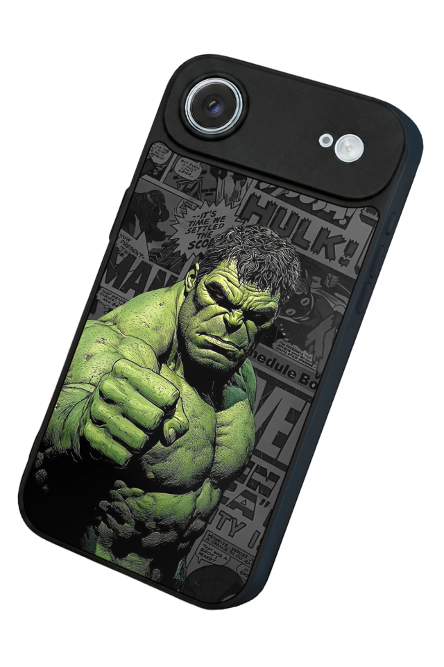 iPhone 17 Air Uyumlu Hulk Tasarımlı Glossy Premium Kılıf