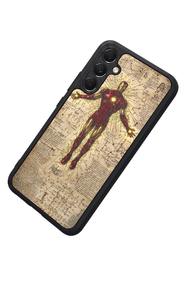 Samsung Galaxy A34 Uyumlu Iron Man ( Demir Adam ) Tasarımlı Glossy Premium Kılıf