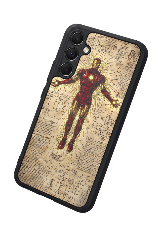 Samsung Galaxy A34 Uyumlu Iron Man ( Demir Adam ) Tasarımlı Glossy Premium Kılıf