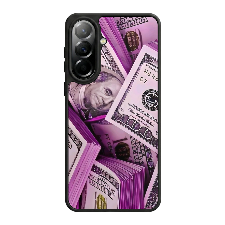 Samsung Galaxy A37 Uyumlu Money Para Tasarımlı Glossy Premium Kılıf