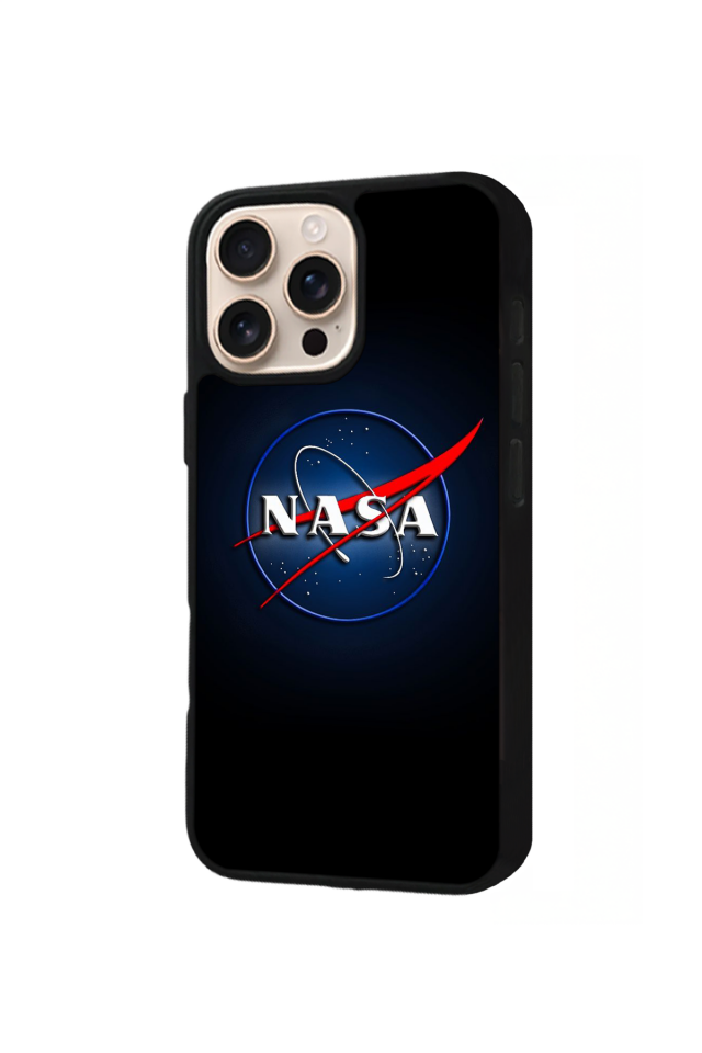 iPhone 15 Pro Max Uyumlu Nasa Tasarımlı Glossy Premium Kılıf