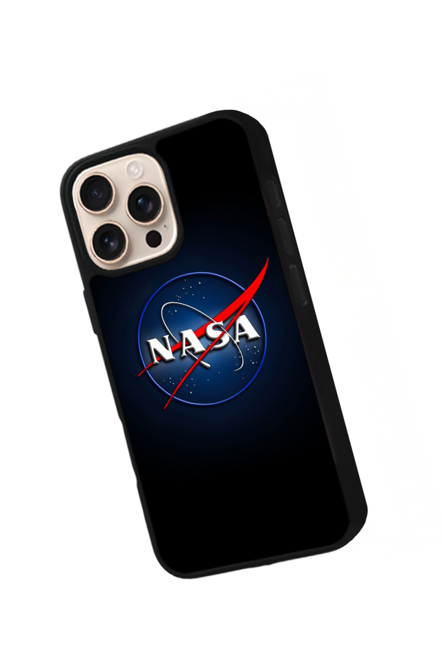 iPhone 15 Pro Max Uyumlu Nasa Tasarımlı Glossy Premium Kılıf