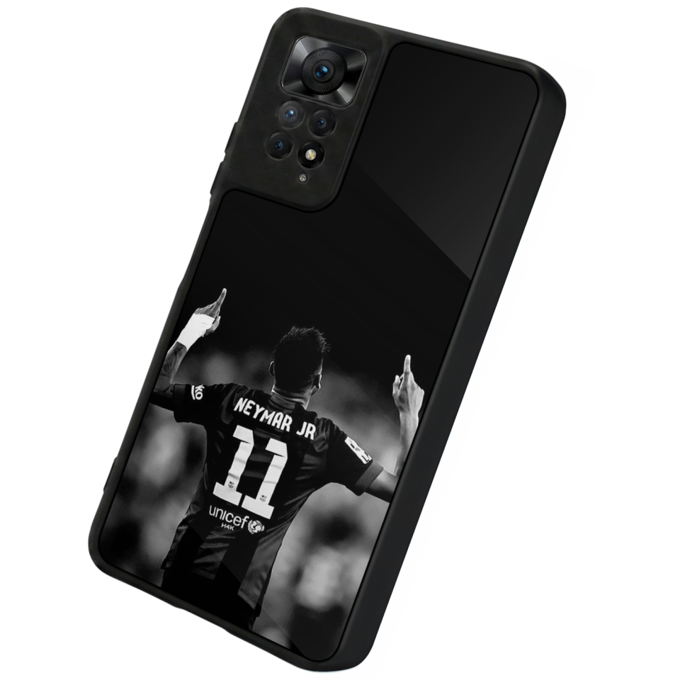 Xiaomi Redmi Note 11 Pro Uyumlu Neymar Tasarımlı Glossy Premium Kılıf