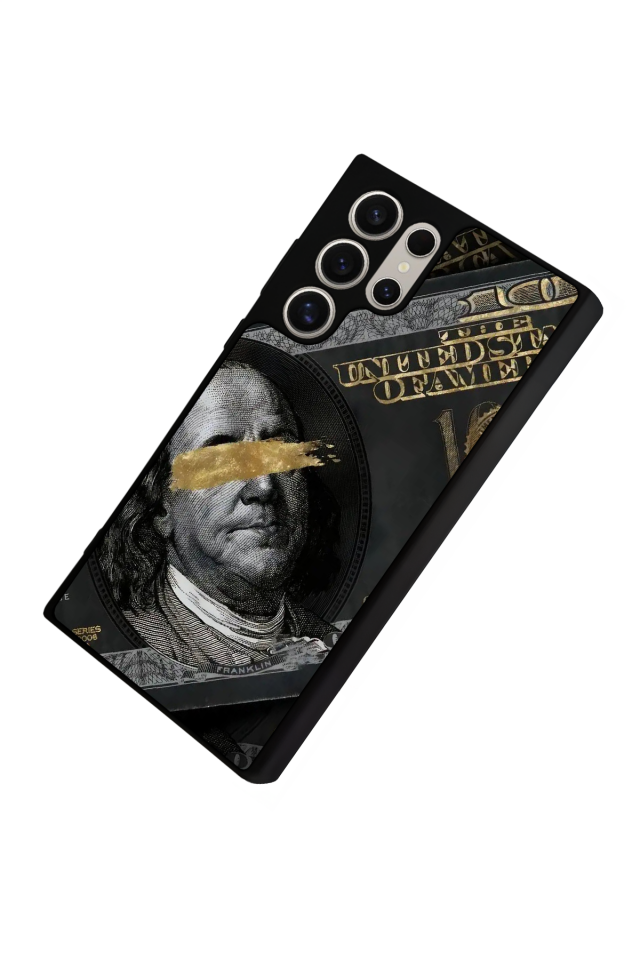 Samsung Galaxy S24 Ultra Uyumlu Para Tasarımlı Glossy Premium Kılıf