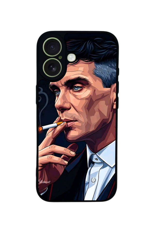 iPhone 17 Uyumlu Peaky Blinders Tasarımlı Glossy Premium Kılıf