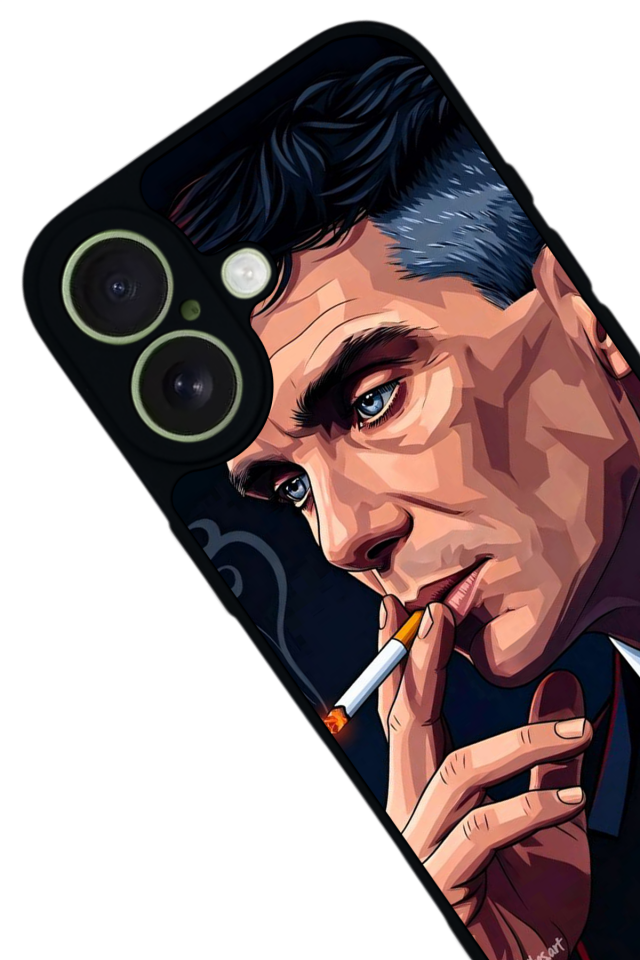 iPhone 17 Uyumlu Peaky Blinders Tasarımlı Glossy Premium Kılıf