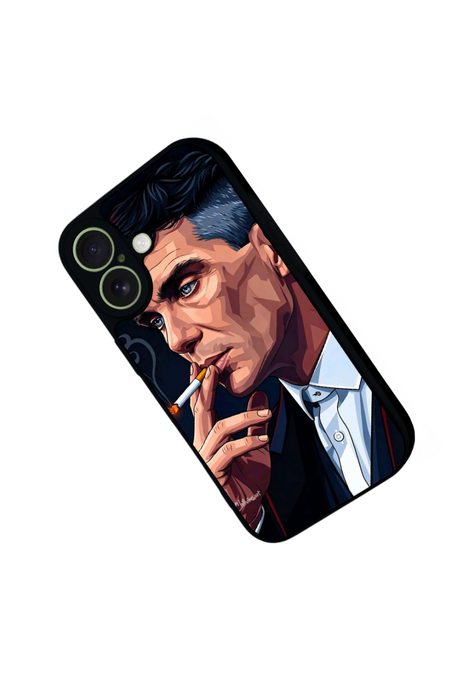 iPhone 17 Uyumlu Peaky Blinders Tasarımlı Glossy Premium Kılıf