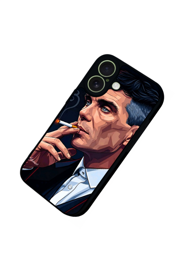 iPhone 17 Uyumlu Peaky Blinders Tasarımlı Glossy Premium Kılıf