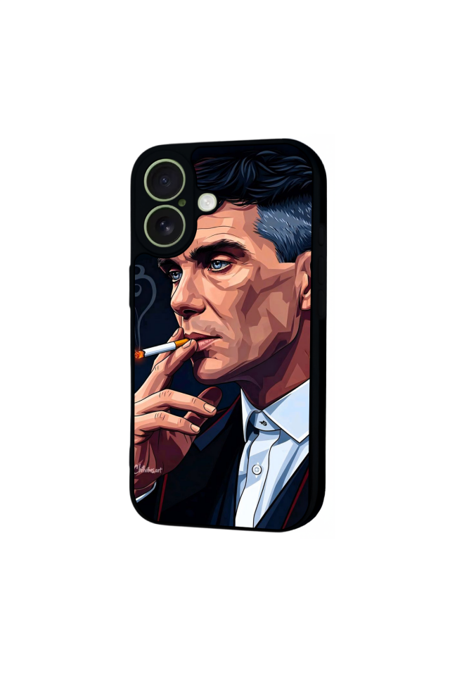 iPhone 17 Uyumlu Peaky Blinders Tasarımlı Glossy Premium Kılıf
