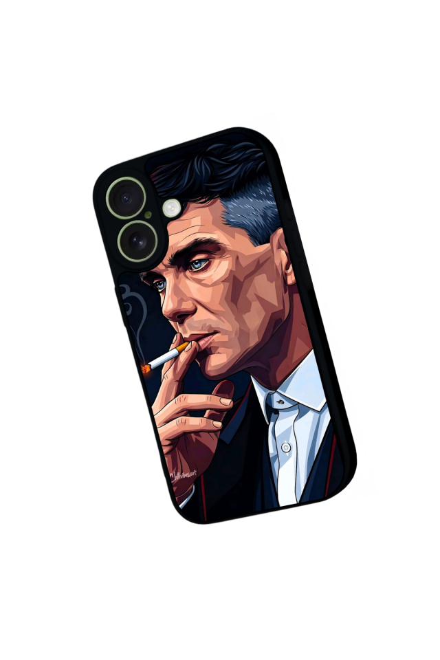 iPhone 17 Uyumlu Peaky Blinders Tasarımlı Glossy Premium Kılıf