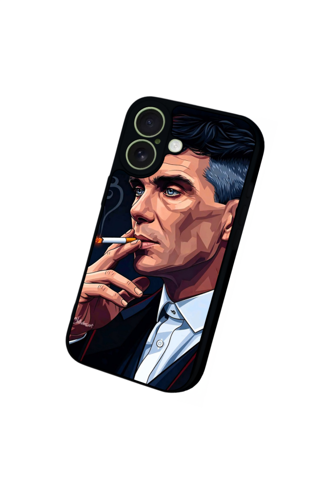 iPhone 17 Uyumlu Peaky Blinders Tasarımlı Glossy Premium Kılıf