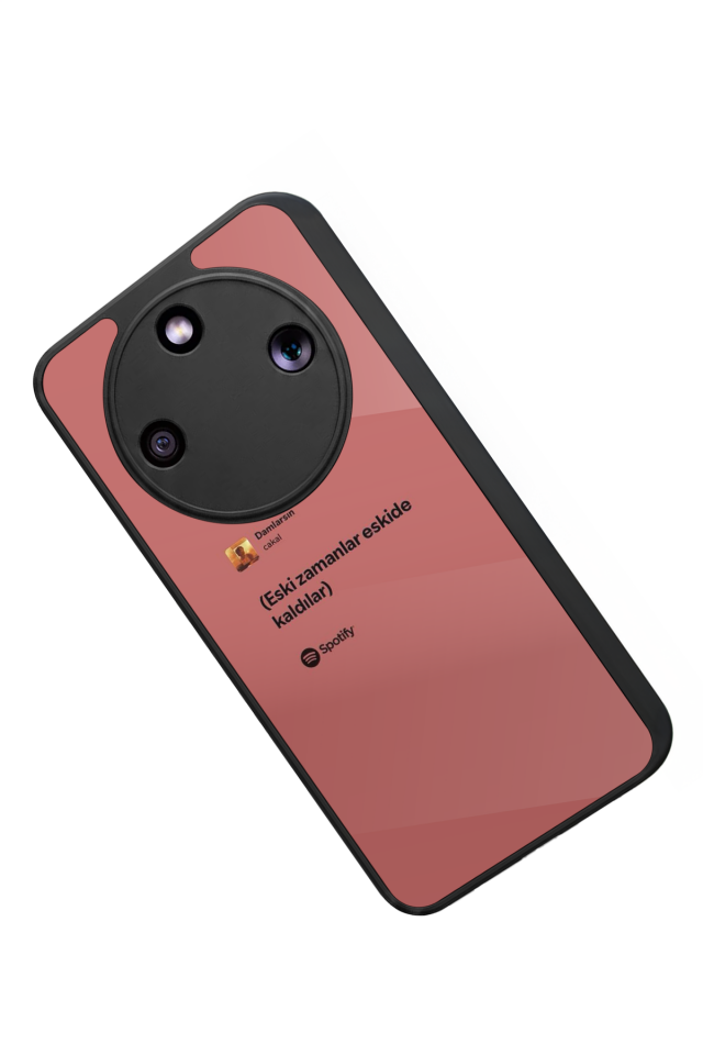 Honor Magic 8 Lite Uyumlu Kirmizi Tasarımlı Glossy Premium Kılıf