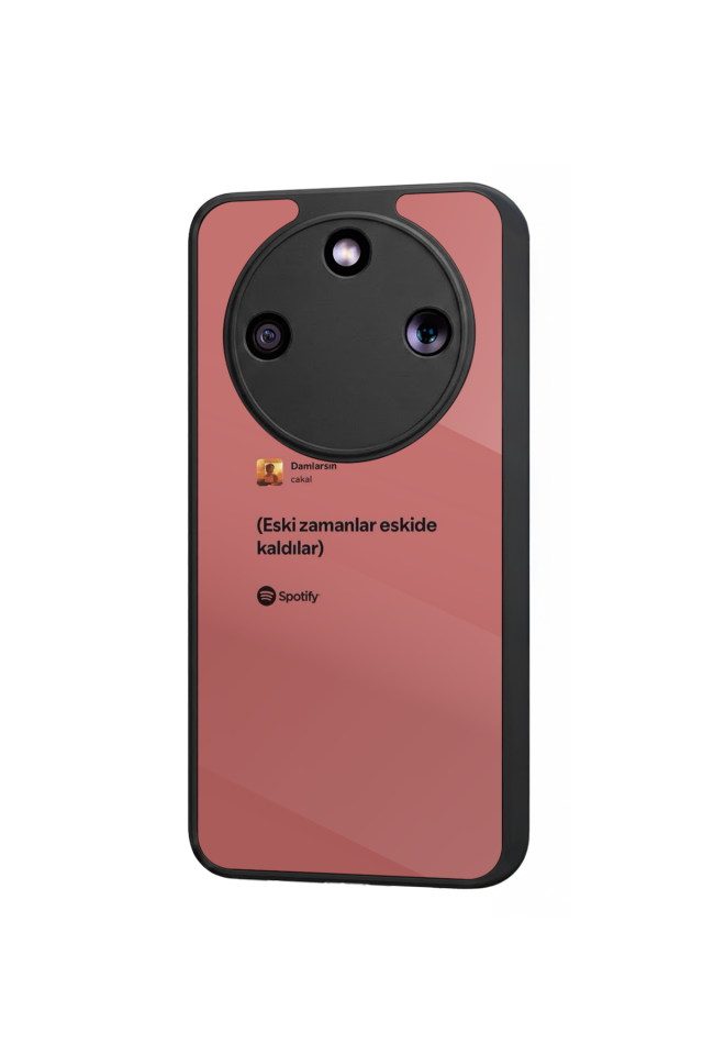 Honor Magic 8 Lite Uyumlu Kirmizi Tasarımlı Glossy Premium Kılıf