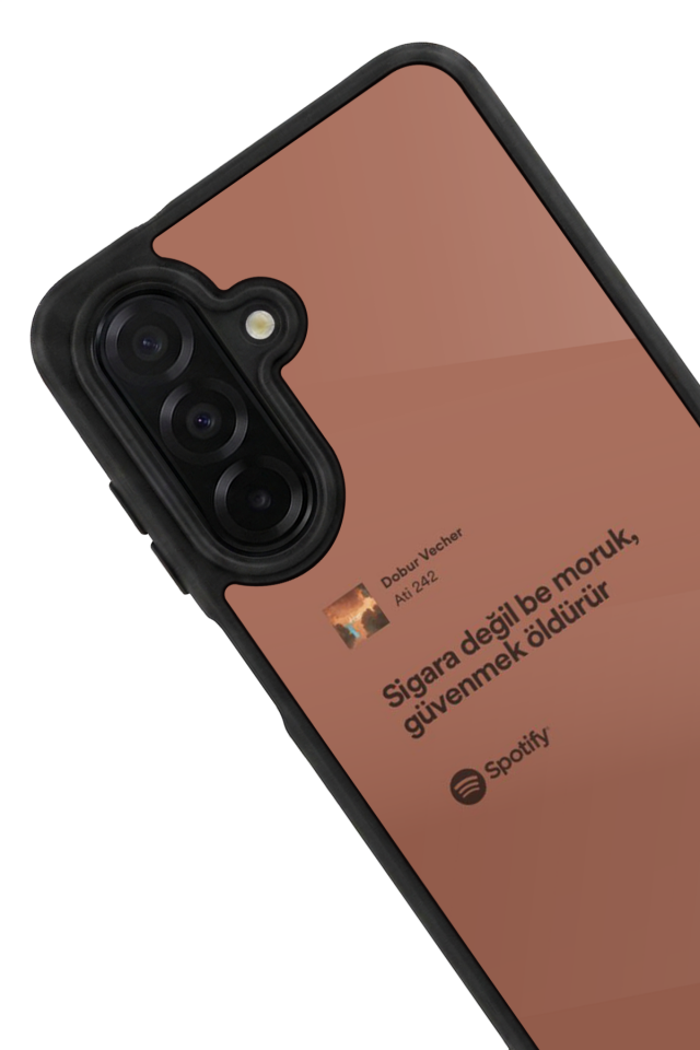 Samsung Galaxy A36 Uyumlu Sarki Sozleri Tasarımlı Glossy Premium Kılıf