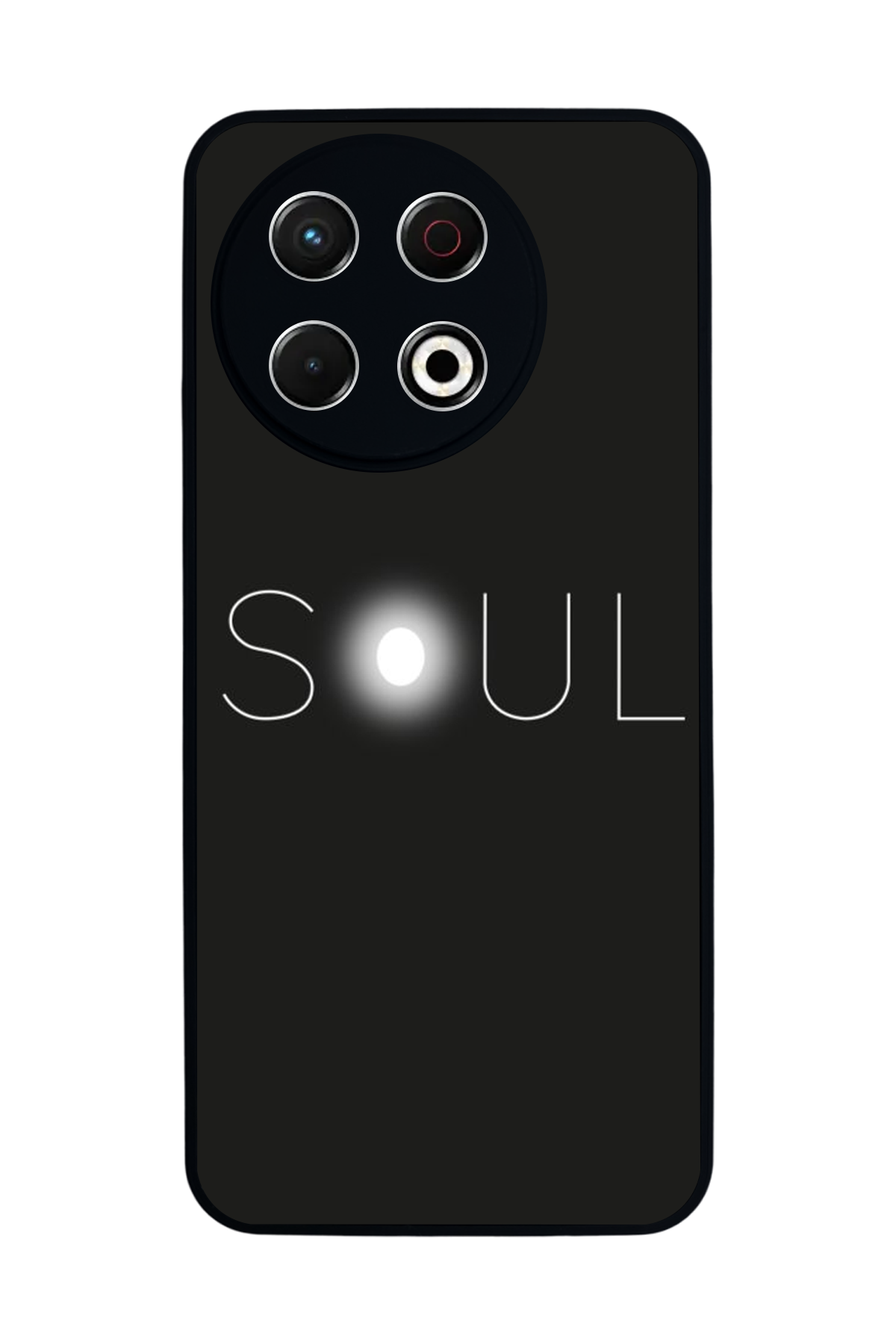 Tecno Spark 30 Pro Uyumlu SOUL Tasarımlı Glossy Premium Kılıf