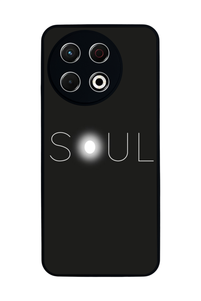 Tecno Spark 30 Pro Uyumlu SOUL Tasarımlı Glossy Premium Kılıf