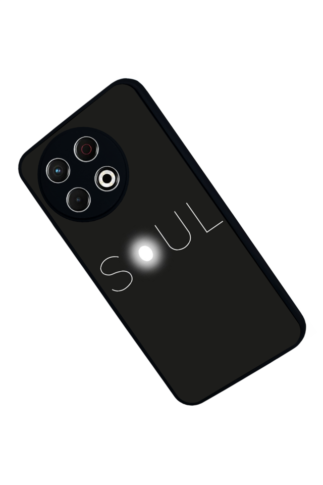 Tecno Spark 30 Pro Uyumlu SOUL Tasarımlı Glossy Premium Kılıf