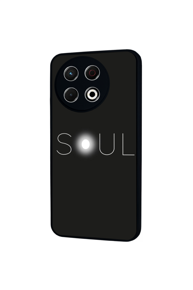 Tecno Spark 30 Pro Uyumlu SOUL Tasarımlı Glossy Premium Kılıf