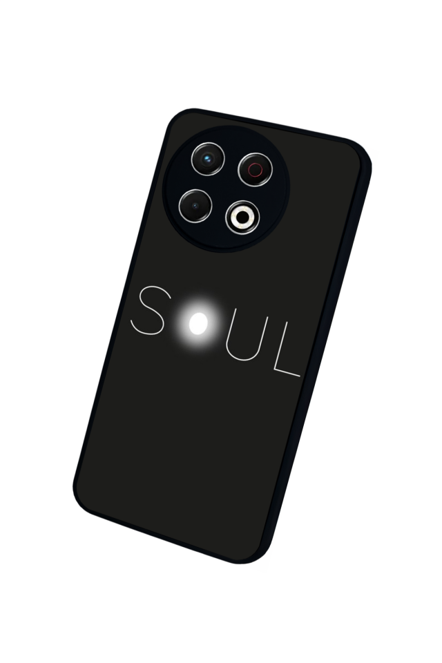 Tecno Spark 30 Pro Uyumlu SOUL Tasarımlı Glossy Premium Kılıf