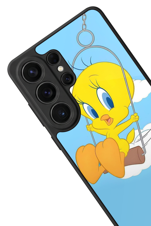 Samsung Galaxy S26 Ultra Uyumlu Tweety Tasarımlı Glossy Premium Kılıf
