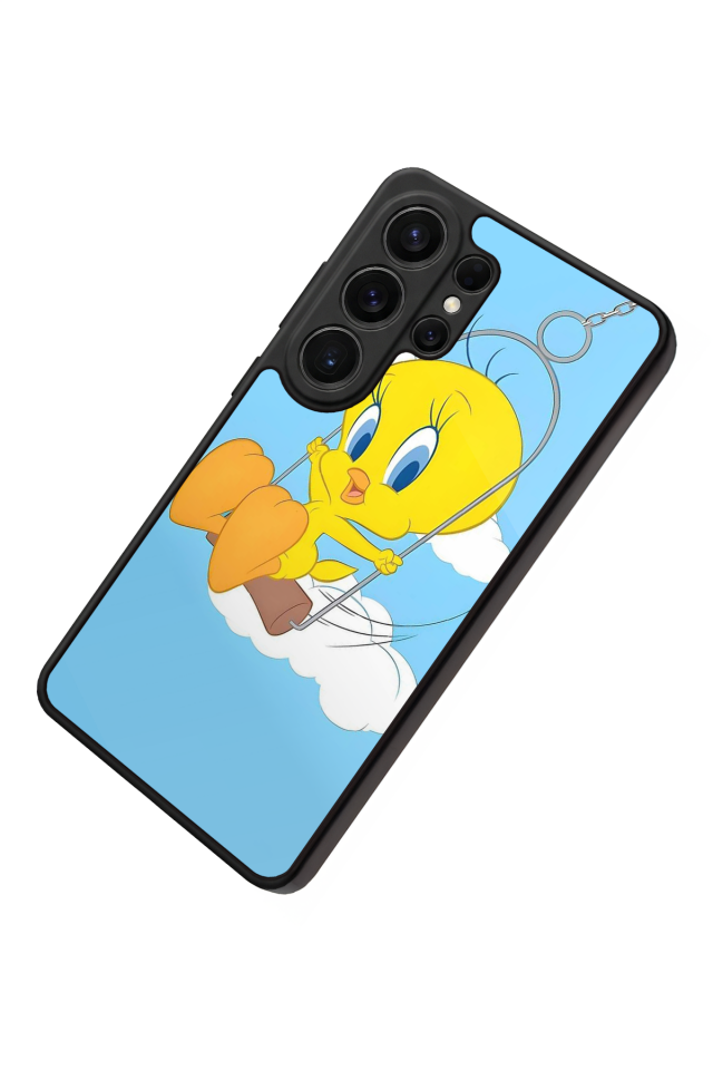 Samsung Galaxy S26 Ultra Uyumlu Tweety Tasarımlı Glossy Premium Kılıf