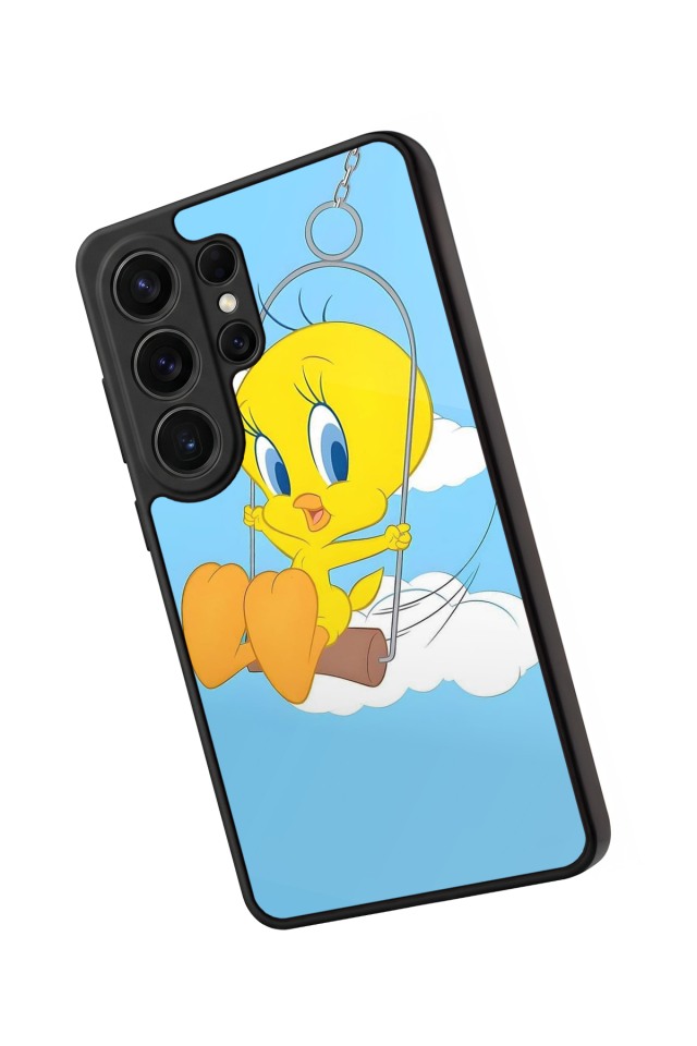 Samsung Galaxy S26 Ultra Uyumlu Tweety Tasarımlı Glossy Premium Kılıf