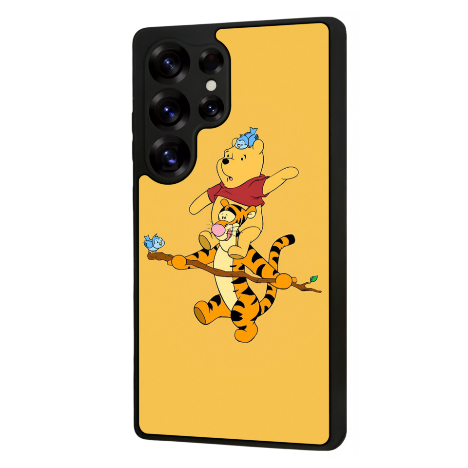 Samsung Galaxy S25 Ultra Uyumlu Winnie Tasarımlı Glossy Premium Kılıf