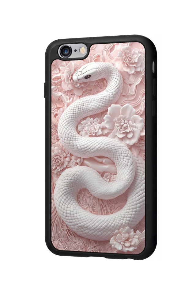 iPhone 6 Plus Uyumlu Yılan Tasarımlı Glossy Premium Kılıf