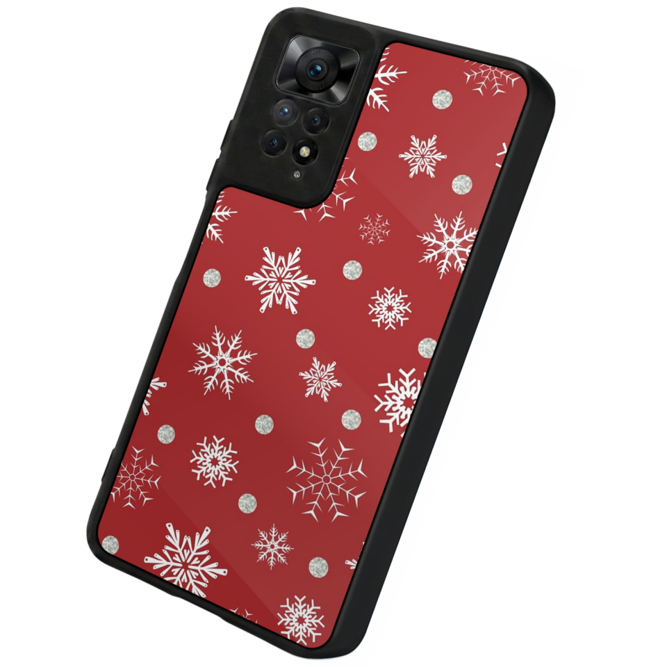 Xiaomi Redmi Note 12 Pro Uyumlu Yilbasi Christmas Tasarımlı Glossy Premium Kılıf