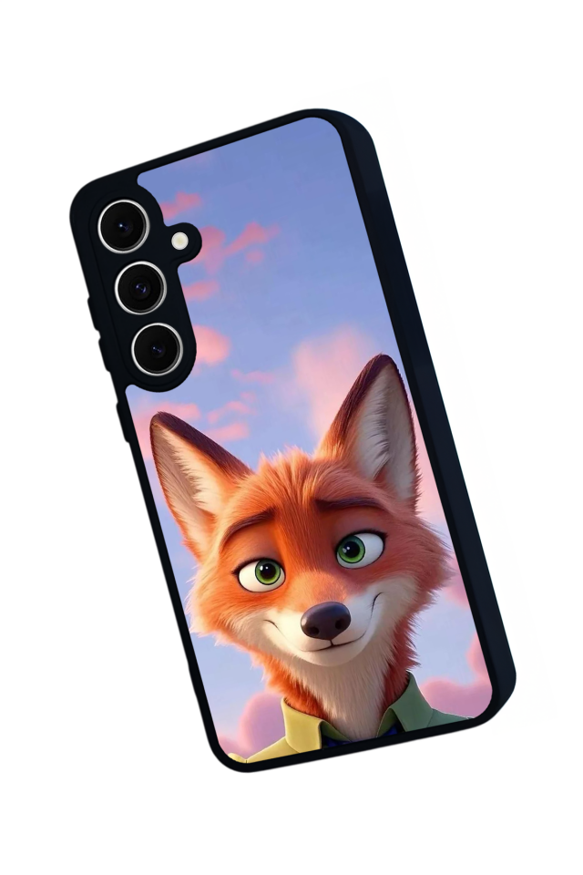 Samsung Galaxy S24 FE Uyumlu Zootropolis Tasarımlı Glossy Premium Kılıf