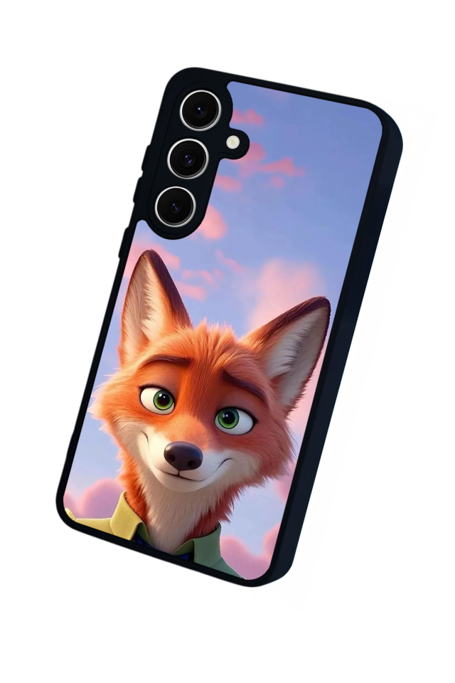 Samsung Galaxy S24 FE Uyumlu Zootropolis Tasarımlı Glossy Premium Kılıf