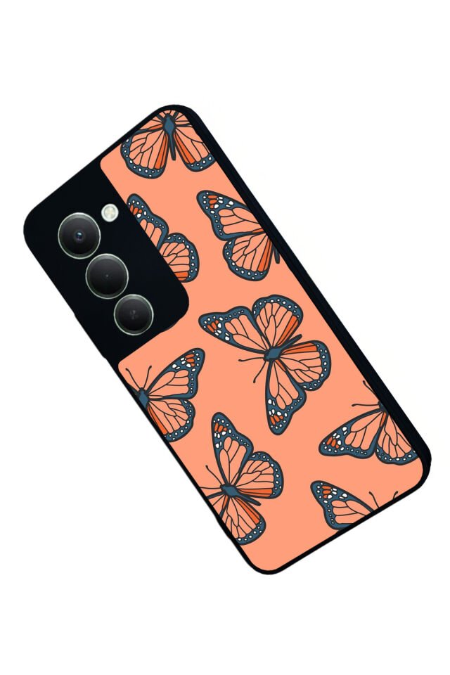 Xiaomi Redmi 15 5G Uyumlu Kelebek Tasarımlı Glossy Premium Kılıf