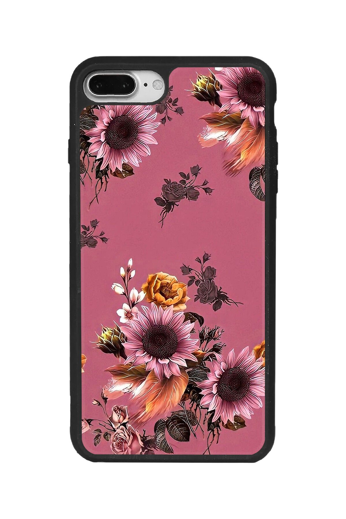 Apple iPhone 7 Plus Siyah Silikon Kılıf Çiziklere ve Darbelere Karşı Koruma