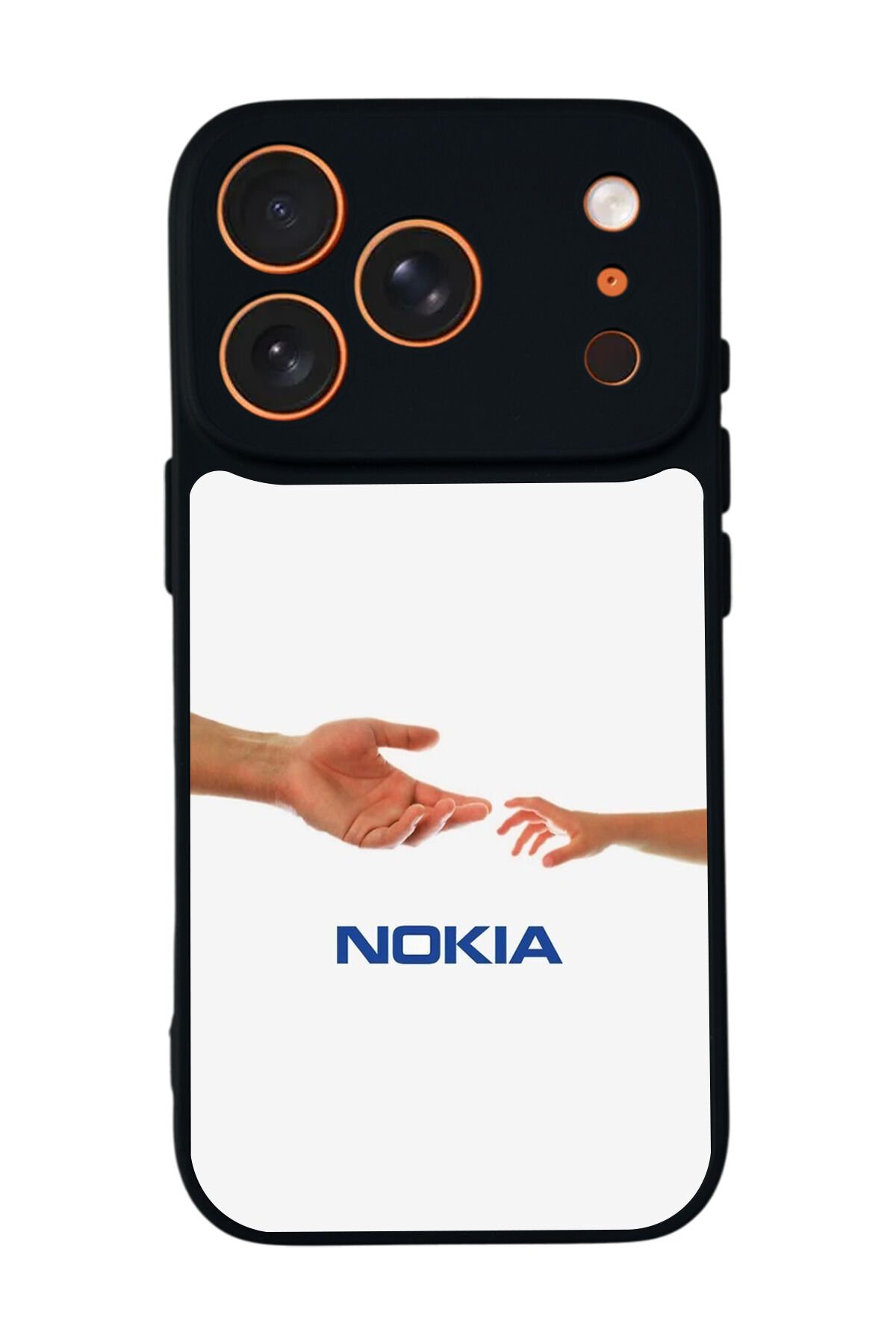 iPhone 17 Pro Uyumlu Nokia Tasarımlı Glossy Premium Kılıf